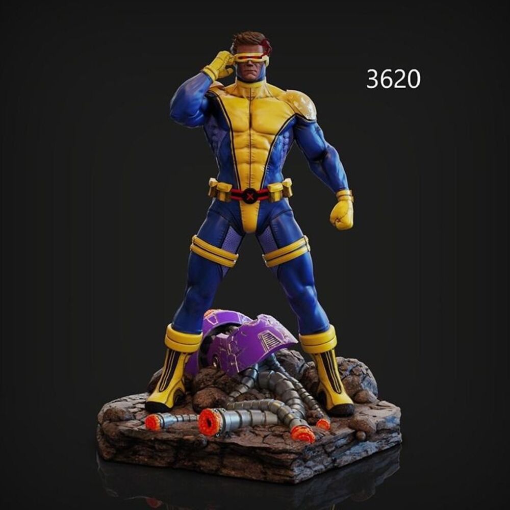 Xmen cyclops Statue resin print 25cm